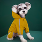 Four-Leg Dog Raincoat – Hooded & Reflective