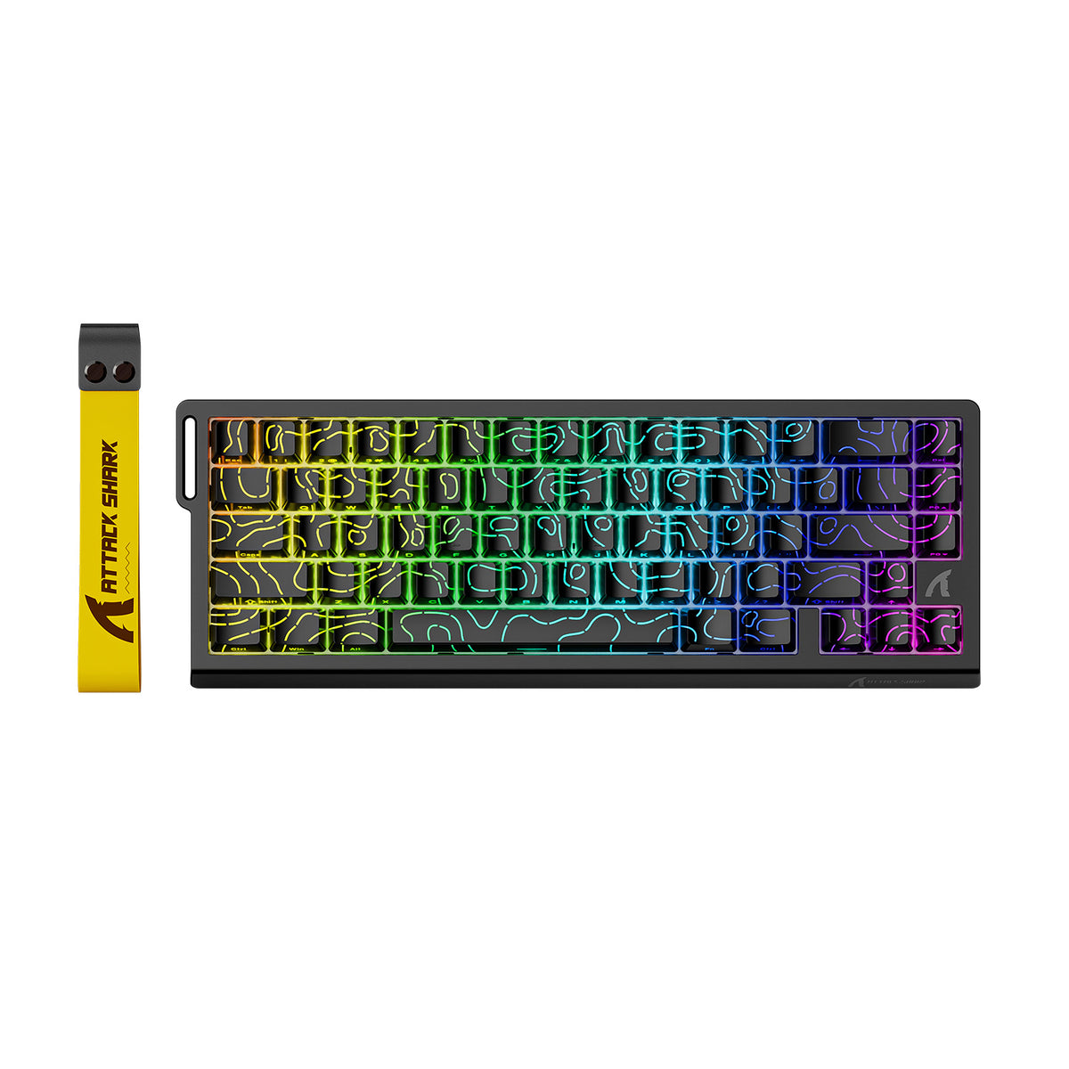 66-Key Magnetic Switch RGB Gaming Keyboard – Wired USB