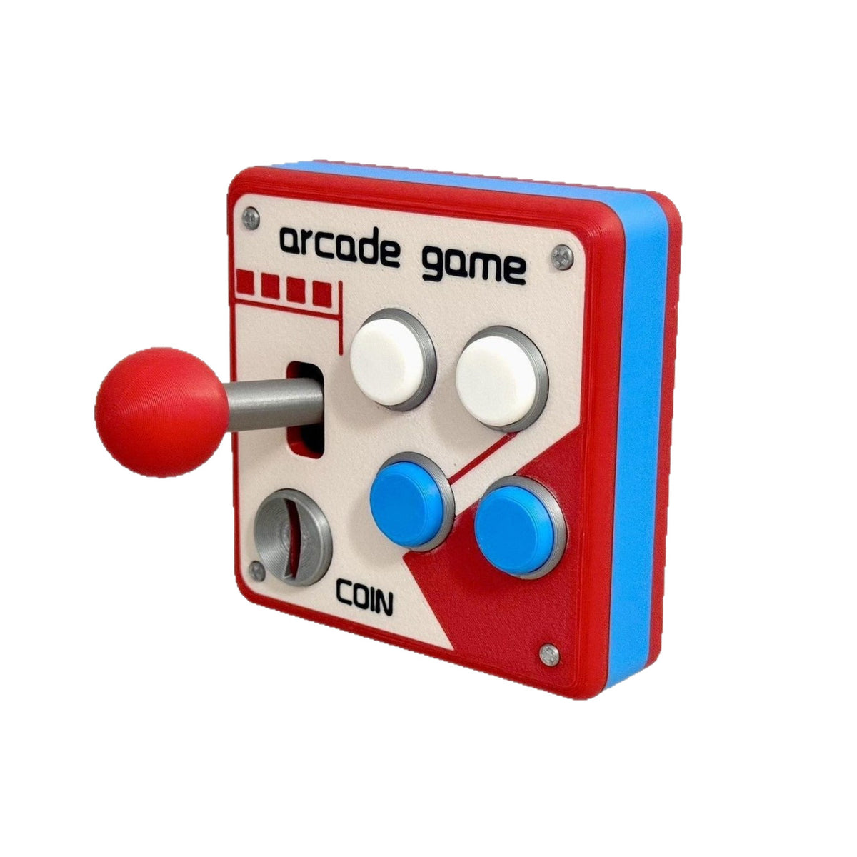 Retro Arcade Switch Panel Decor | 3D-Printed PLA