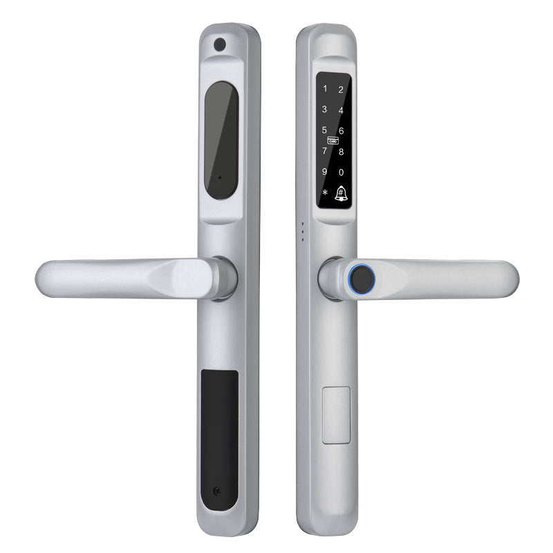 Fingerprint Door Lock for Aluminium Doors – Black or Silver