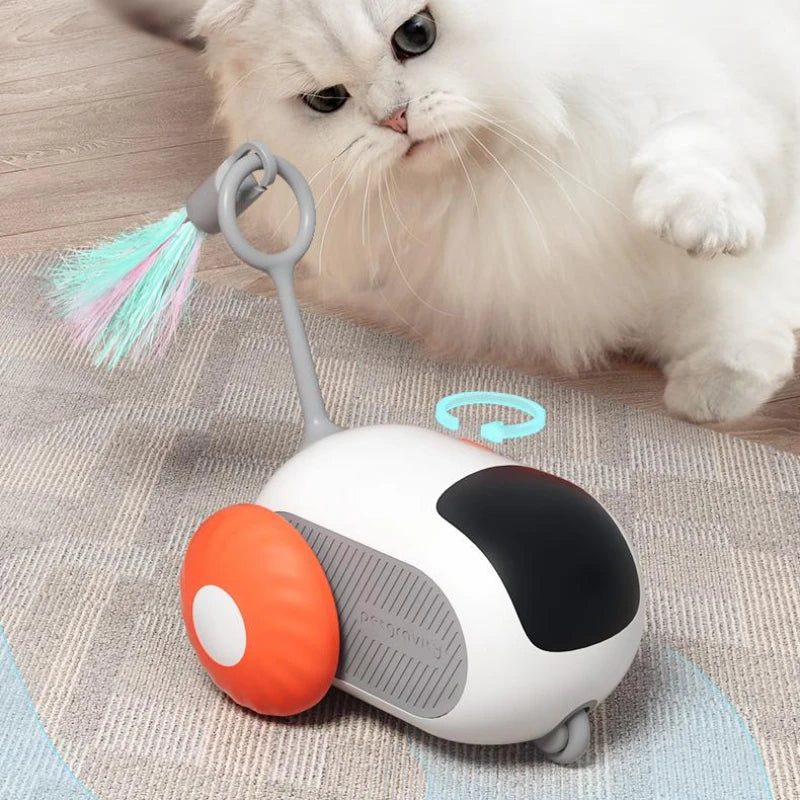 Zoom Paw Smart Cat Chase Car | Interactive Toy