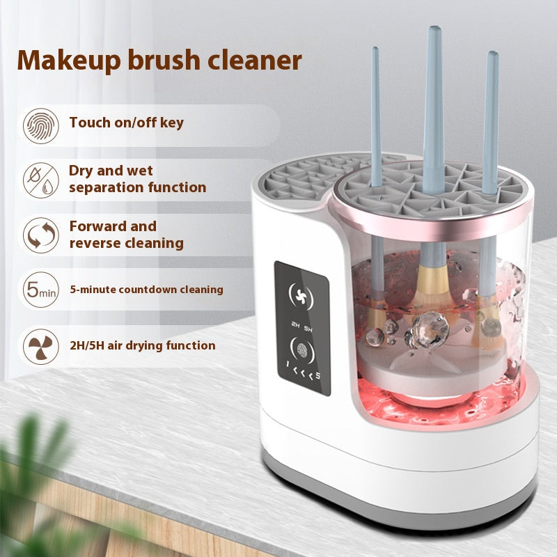 Spin Clean Electric Makeup Brush Cleaner