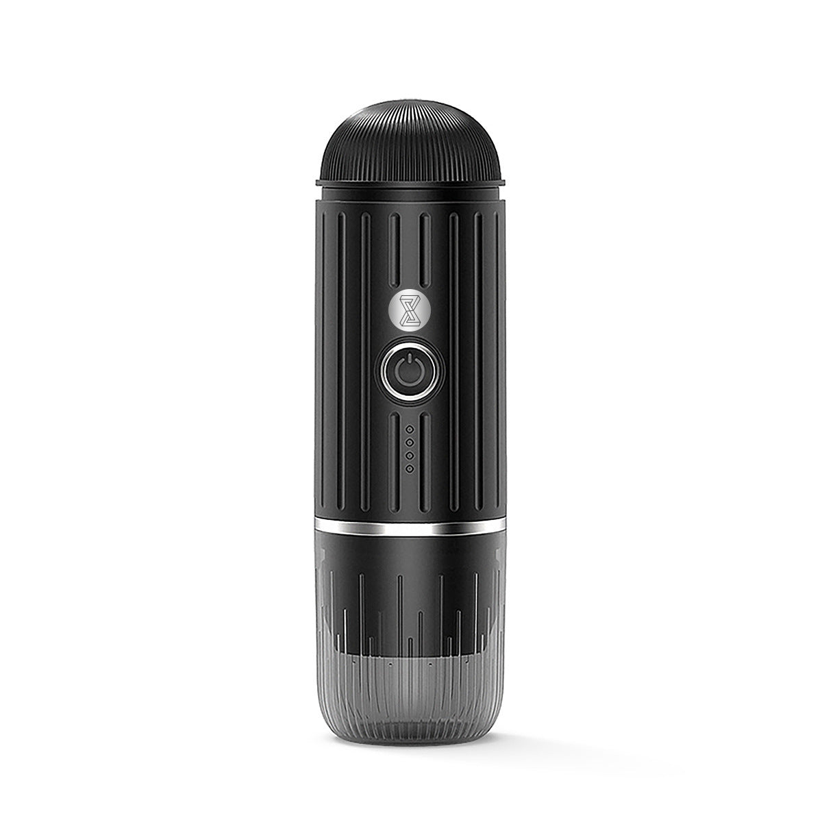Portable Self-Heating Coffee Maker for Grounds & Capsules