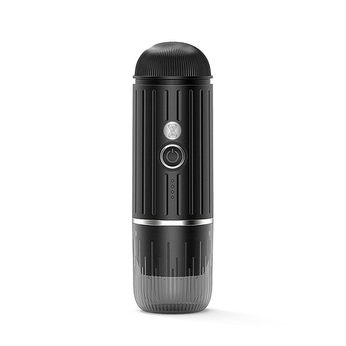 Portable Self-Heating Coffee Maker for Grounds & Capsules