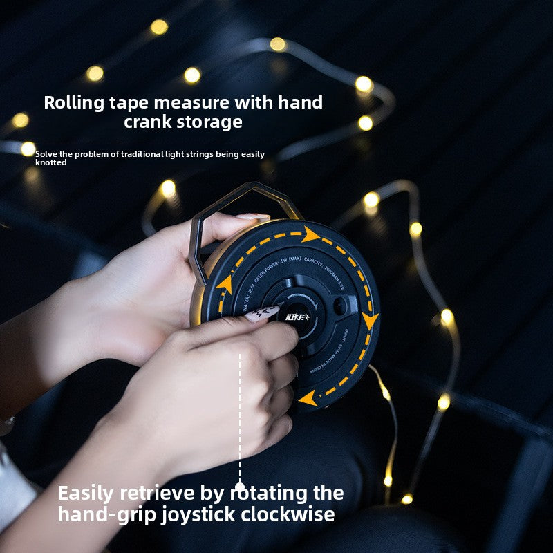 Retractable LED Camping Light Strip – 6m, 10m & 20m Options