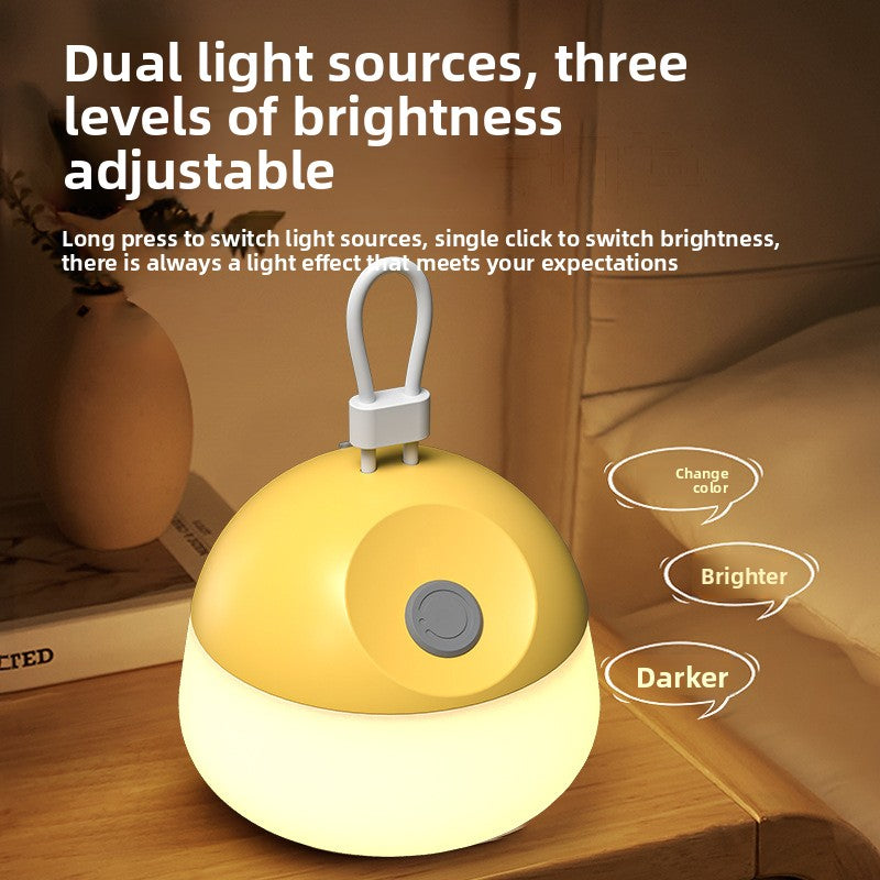 Rechargeable Silicone LED Camping Light – 1800mAh