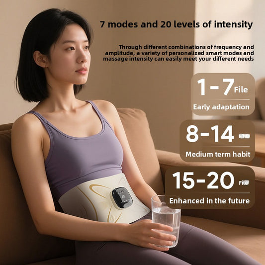 YM-03 Rechargeable EMS Massage Belt – English 20-Level Version