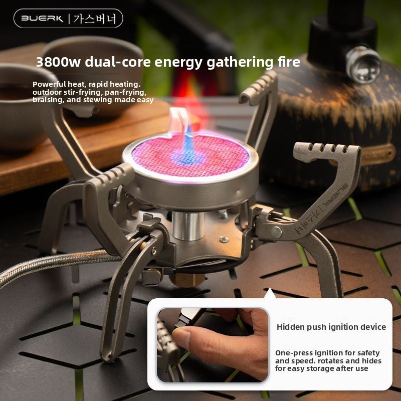 Portable Infrared Camping Stove – Burner & Kit Options