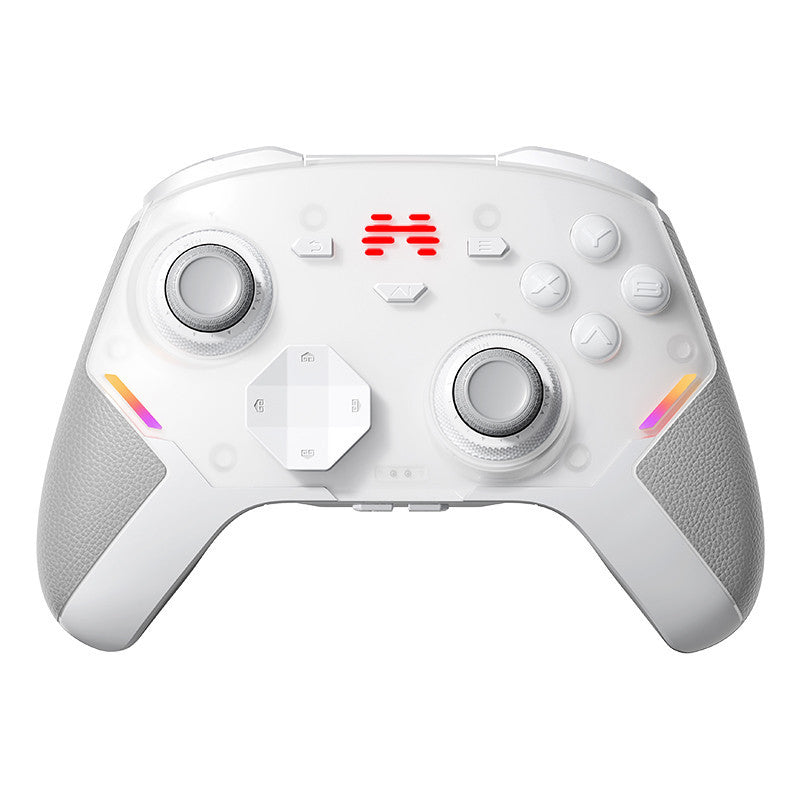 White Wireless Gaming Controller – Bluetooth & 2.4GHz
