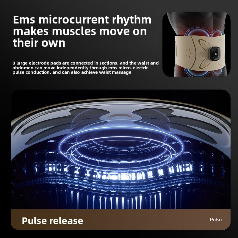 YM-03 Rechargeable EMS Massage Belt – English 20-Level Version