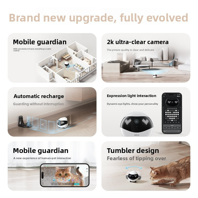 Enabot EBO AIR2 Mobile Camera Robot – Three Colours