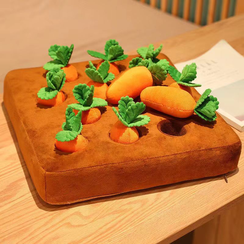 Carrot Sniff Snuffle Mat | Interactive Dog Enrichment Toy