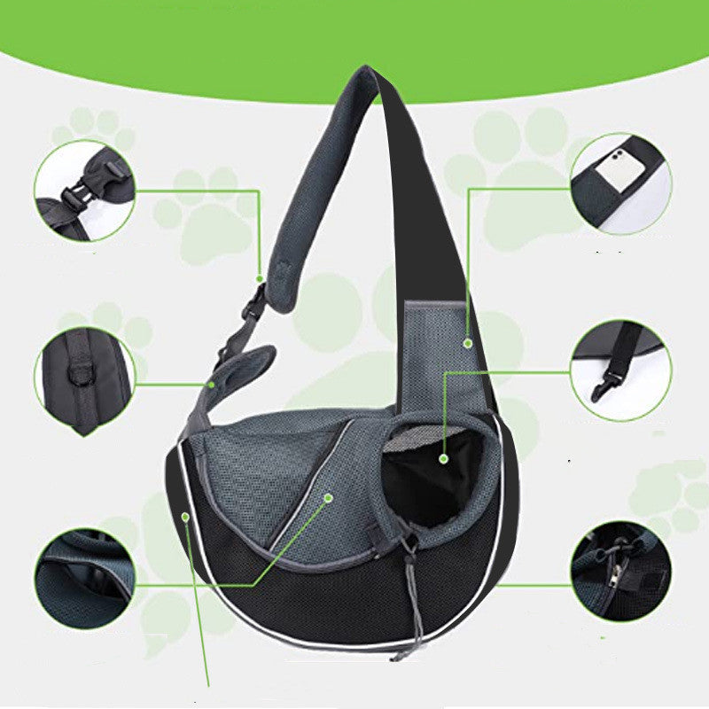 Pet Chic Crossbody Carrier Bag