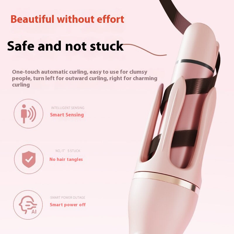 Glow Style 2-in-1 Auto Hair Curler & Straightener