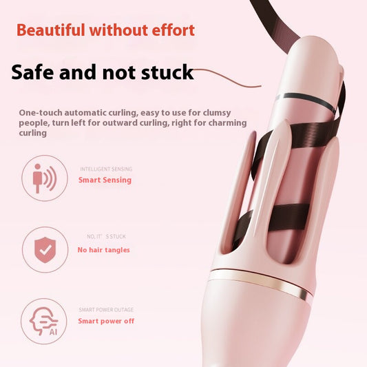 Glow Style 2-in-1 Auto Hair Curler & Straightener