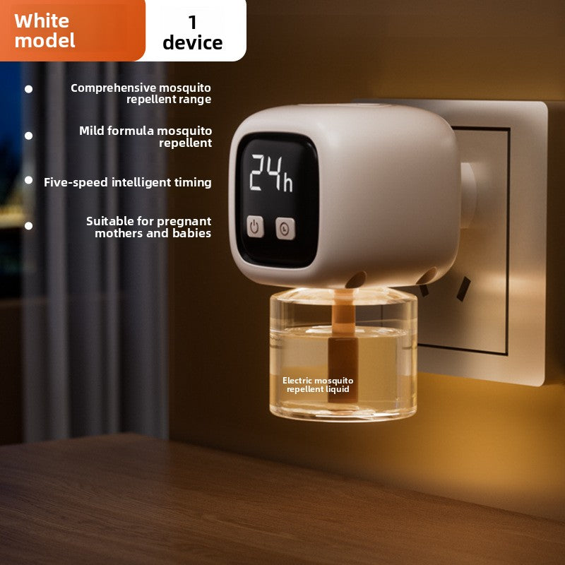 Plug-In Mosquito Repellent with Timer – Device & Refill Options