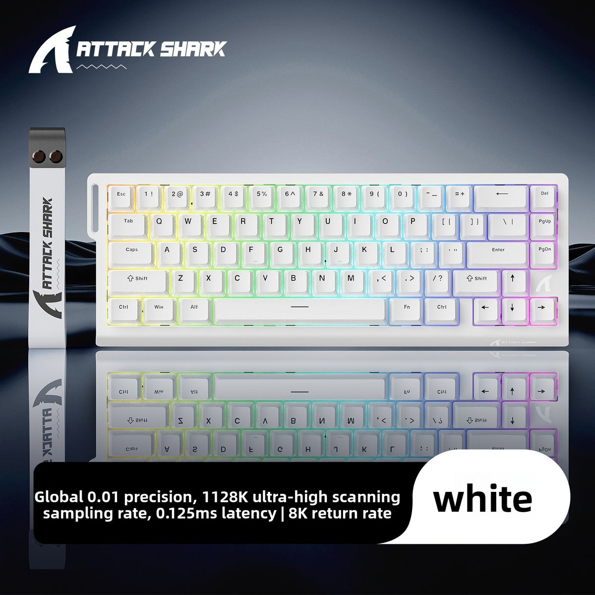 66-Key Magnetic Switch RGB Gaming Keyboard – Wired USB