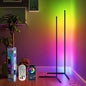 142cm LED Corner Floor Lamp – RGBIC & Smart Control Options