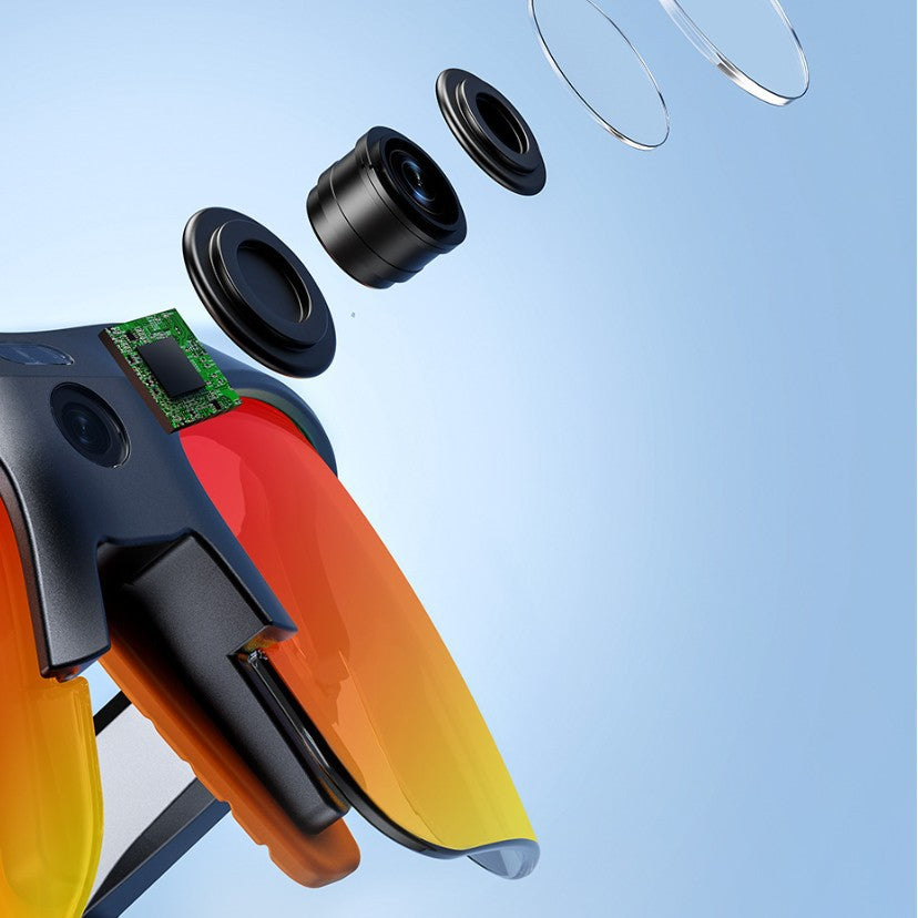 E08 Smart Camera Glasses with Touch & Button Controls