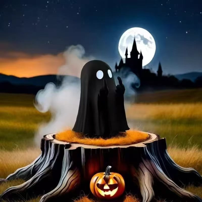 3D-Printed Ghost Figurine for Halloween Desk Decor — QIUOLA | qiuola.com