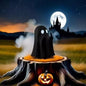 3D-Printed Ghost Figurine for Halloween Desk Decor — QIUOLA | qiuola.com