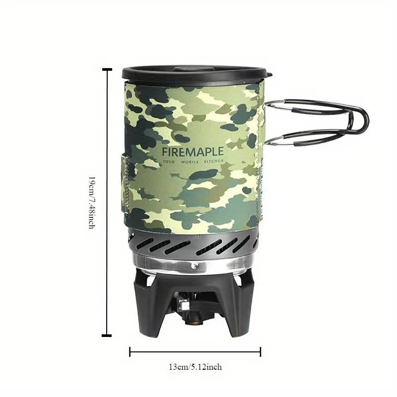 X1 Integrated Camping Stove & Pot – 500g