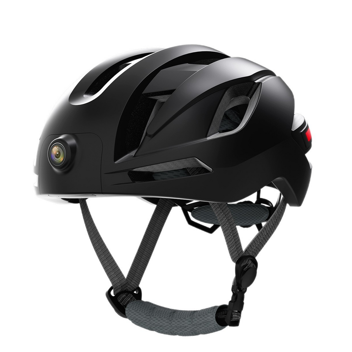 Cycling Helmet with Video Camera, Rear Lights & Remote