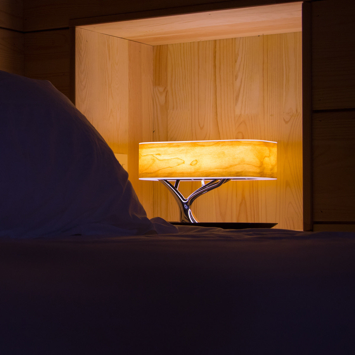 Dimmable LED Desk Lamp with Bluetooth Speaker & Wireless Charger