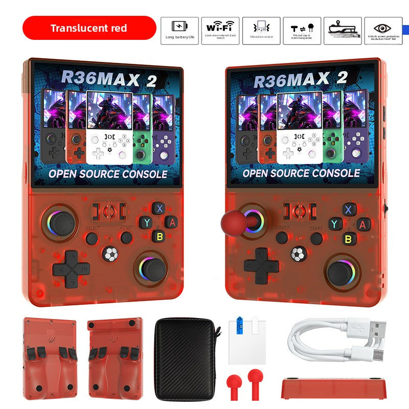 R36S MAX2 Retro Handheld Gaming Console – 4.5-Inch Screen