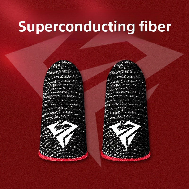 Silver-Fibre Gaming Finger Sleeves for Phones & Tablets