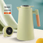 1L Insulated Thermal Jug with Wooden Handle