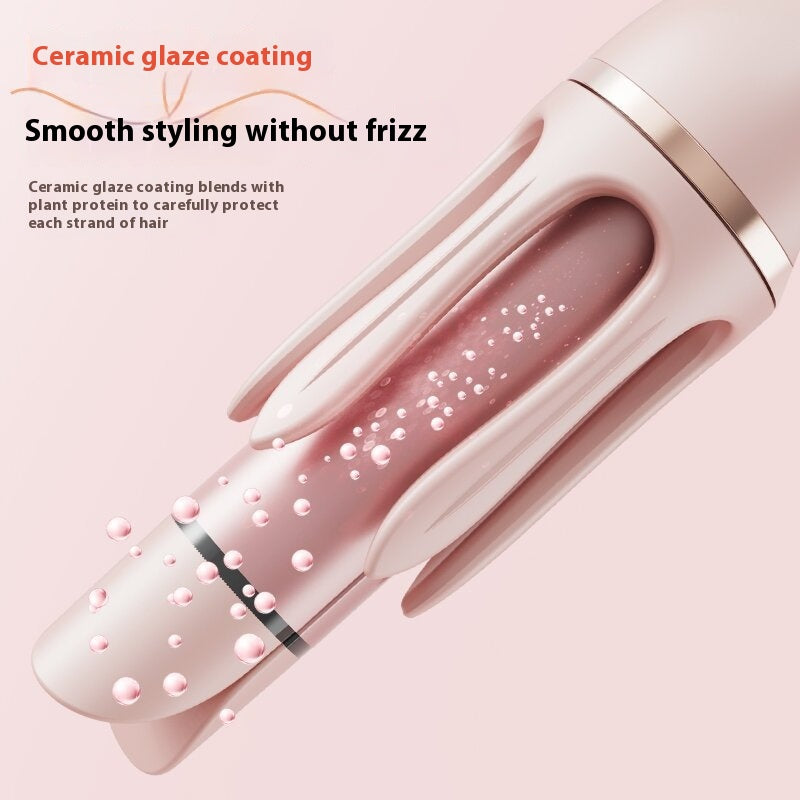 Glow Style 2-in-1 Auto Hair Curler & Straightener