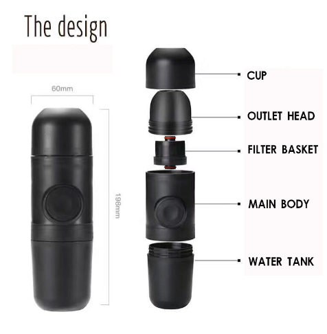 Brew Go Portable Mini Coffee Maker