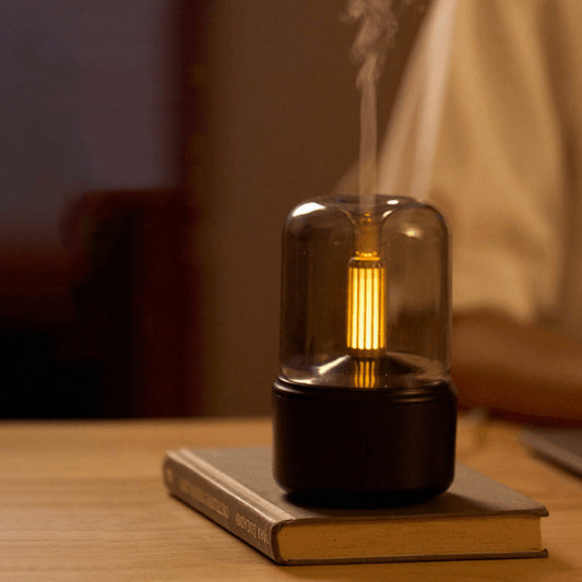 Glow Candle Aroma Diffuser | LED Humidifier
