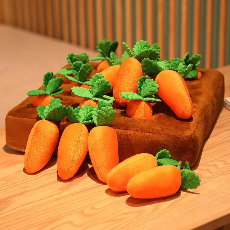 Carrot Sniff Snuffle Mat | Interactive Dog Enrichment Toy