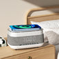 Glow Time 4-in-1 Smart Clock | Speaker & Wireless Charger
