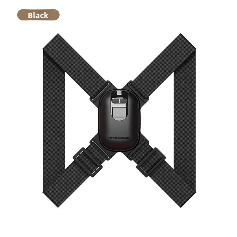 Smart Posture Reminder with Vibration Alert – English Display