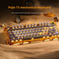 Tri-Mode Hot-Swappable Mechanical Gaming Keyboard with RGB