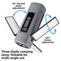 Rechargeable LED Camping Light with Magnetic Base & Hook
