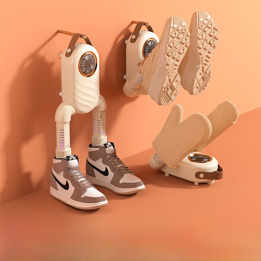 Foldable Electric Shoe Dryer – Timer, 150W