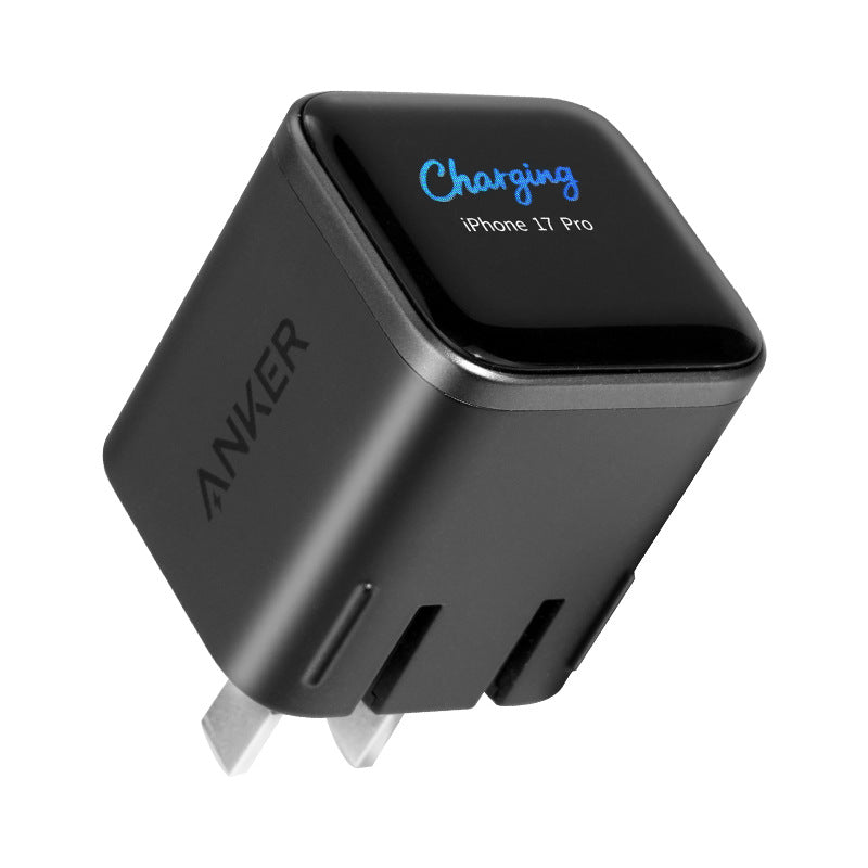 45W USB-C PD Charger with Digital Display – Chinese Plug