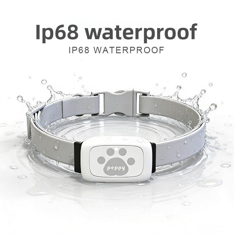 Pet Collar Location Tracker with Rechargeable Battery