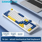 Sangee K18 Wired Backlit Keyboard with Volume Knob