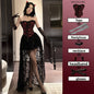 Women's Halloween Lace Costume – Red & Black Mix-and-Match Sets