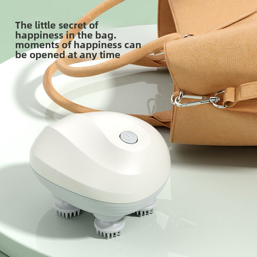 A01 Mini Electric Head Massager – USB Powered, 2 Speeds