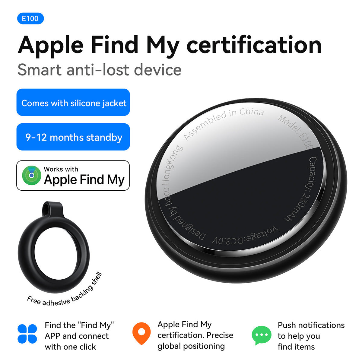 Find My Compatible Item Tracker for Apple Devices
