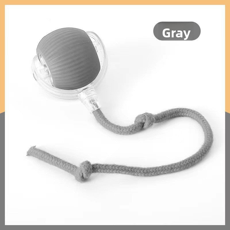 Interactive Rolling Cat Ball Toy – Rope & Plush Styles
