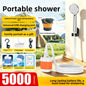 Rechargeable Portable Camping Shower with 1.7 m Hose