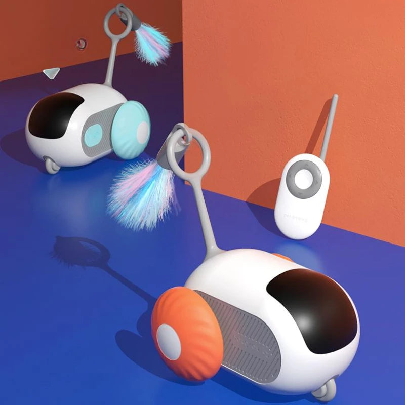 Zoom Paw Smart Cat Chase Car | Interactive Toy