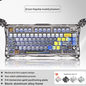 Tri-Mode Hot-Swappable Mechanical Gaming Keyboard with RGB